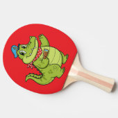 krokodil tafeltennisbatje (Zijkant)