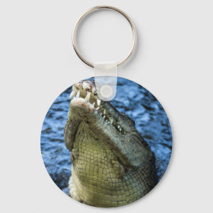 Krokodil Tanden Water Sleutelhanger