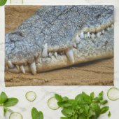 Krokodil Theedoek (Gevouwen)