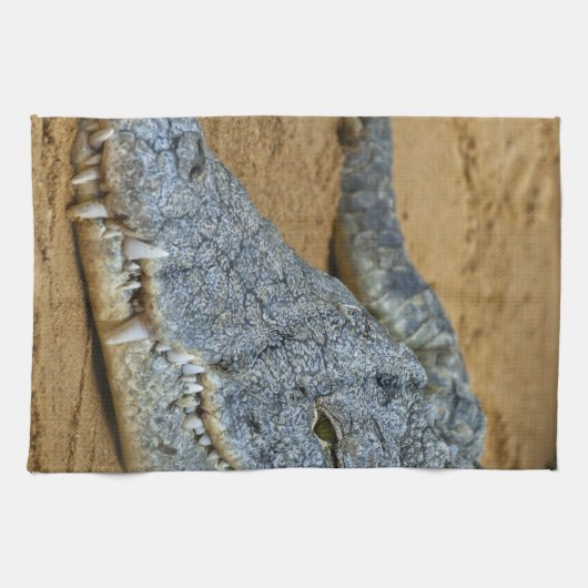 Krokodil Theedoek (Horizontaal)