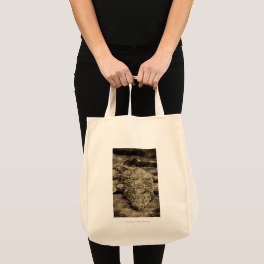Krokodil Tote Bag (Voorkant (product))