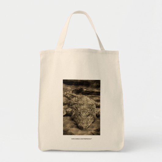 Krokodil Tote Bag (Voorkant)