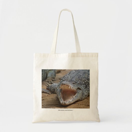 Krokodil Tote Bag (Voorkant)