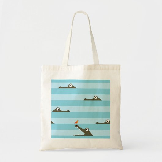 Krokodil Tote Bag (Voorkant)