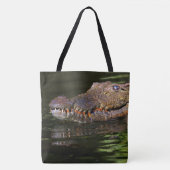 Krokodil Tote Bag (Voorkant)