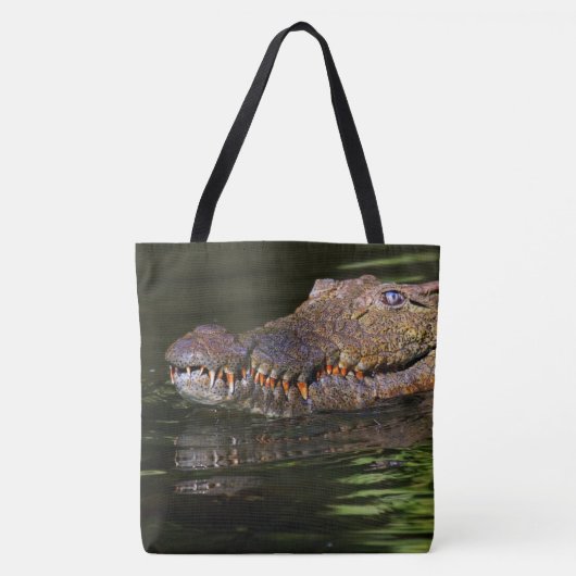 Krokodil Tote Bag (Voorkant)