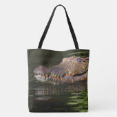 Krokodil Tote Bag (Achterkant)