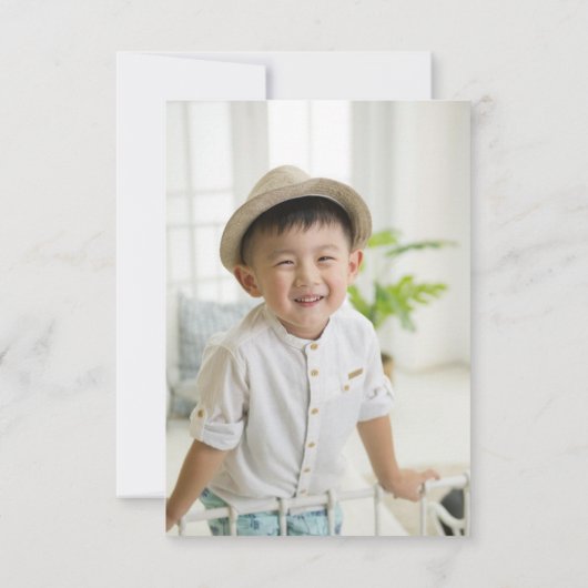 Krokodil Verjaardagsfeest met afbeelding op rug Kaart (Achterkant)