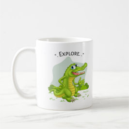 krokodil verkenner koffiemok