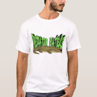 Krokodil Wilde Roofdier Geduld T SHIRT