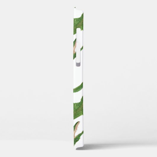 Krokodil Witte Waterverf Array Case-Mate iPhone Case (Achterkant / Links)