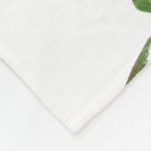 Krokodil Witte Waterverf Array Fleece Deken (Hoek)