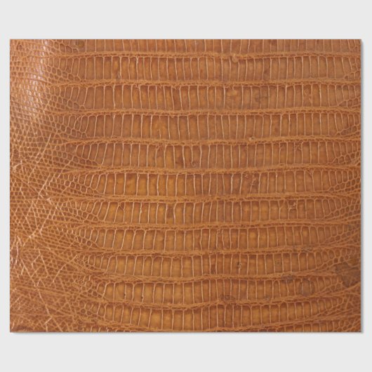 Krokodilalligator reptielleder textuur dicht bij e cadeaupapier (Vlak)