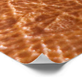 Krokodilalligator reptielleder textuur dicht bij e poster (Hoek)