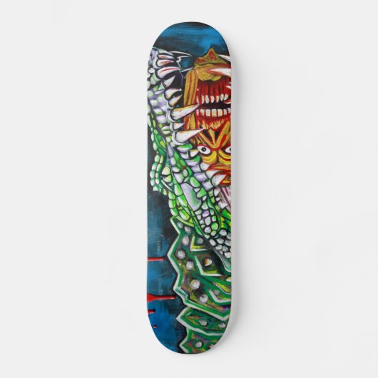 Krokodile Lollipopskateboard Skateboard (Voorkant)