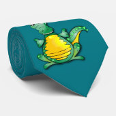 Krokodilhug Stropdas (Opgerold)