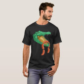 Krokodilkopworst Alligator Reptile Animal T-shirt (Voorkant volledig)