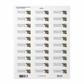 Krokodille Alligator Etiket (Full Sheet)