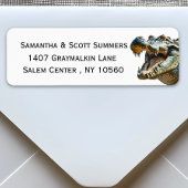 Krokodille Alligator Etiket