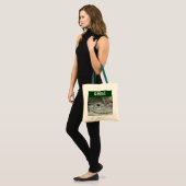 Krokodille Canvas tas (Voorkant (model))