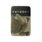 Krokodille Crikey! Badmat (Voorkant Verticaal)