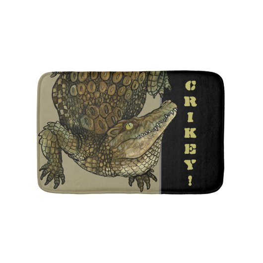 Krokodille Crikey! Badmat (Voorkant)