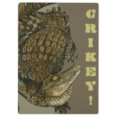 Krokodille Crikey! Klembord (Achterkant)