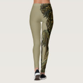 Krokodille Crikey! Leggings (Achterkant)