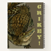 Krokodille Crikey! Notitieboek (Achterkant)