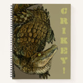 Krokodille Crikey! Notitieboek (Voorkant)