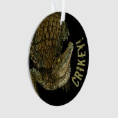 Krokodille Crikey! Ornament (voorkant)