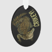 Krokodille Crikey! Ornament (voorkant)