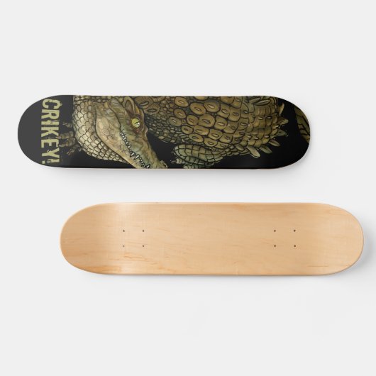 Krokodille Crikey!  Persoonlijk Skateboard (Horizontaal)