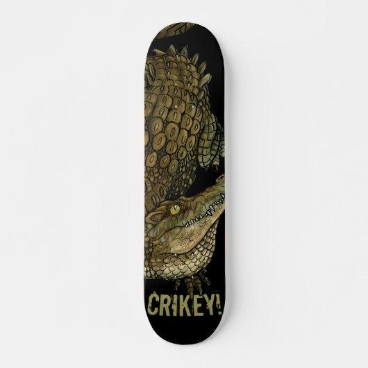 Krokodille Crikey!  Persoonlijk Skateboard (Voorkant)