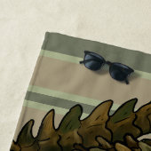 Krokodille Crikey! Strandlaken (In situ)