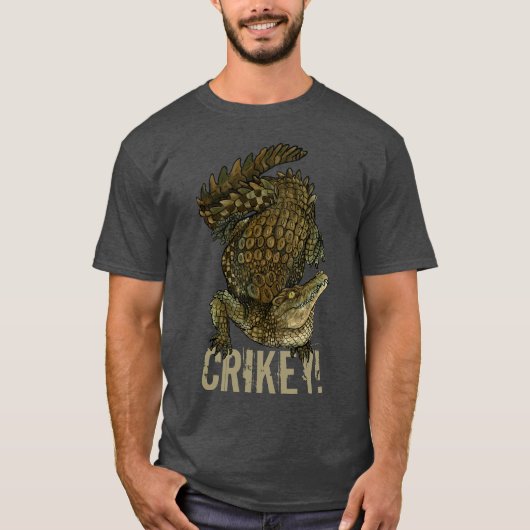 Krokodille Crikey! T-shirt (Voorkant)