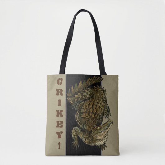 Krokodille Crikey! Tote Bag (Voorkant)