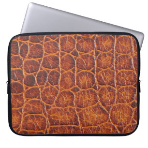 Krokodille huidafdruklep voor laptop laptop sleeve