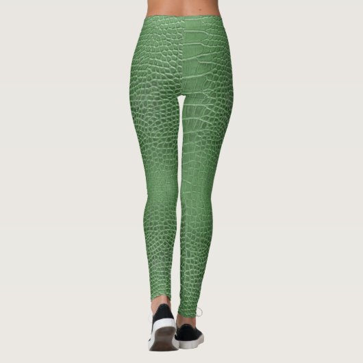Krokodille-Leggings Leggings (Achterkant)