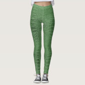 Krokodille-Leggings Leggings (Voorkant)