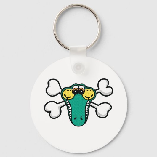 Krokodille Sleutelhanger (Voorkant)