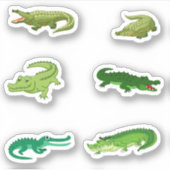 Krokodille Stickers (Voorkant)