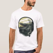 Krokodille tattoo T-Shirt (Voorkant)