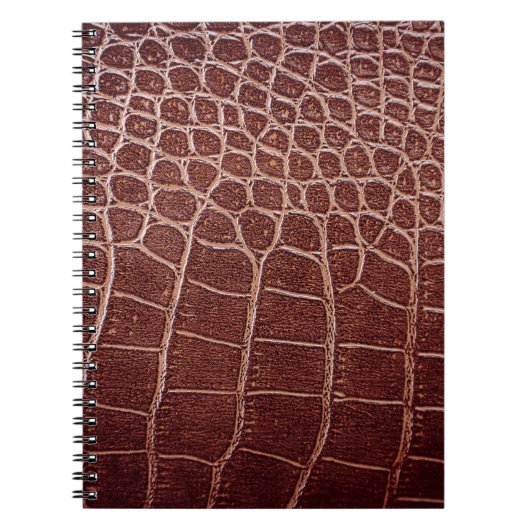 Krokodilleenpatternabstract, alligator, dier notitieboek (Voorkant)
