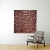 Krokodilleenpatternabstract, alligator, dier wandkleed (In Situ (horizontaal))