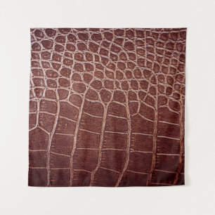 Krokodilleenpatternabstract, alligator, dier wandkleed