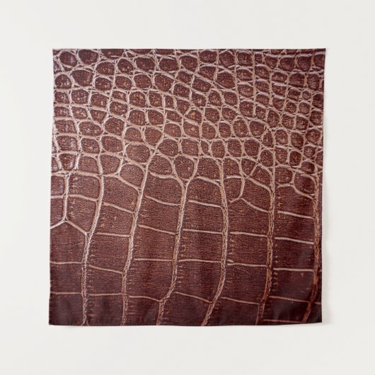 Krokodilleenpatternabstract, alligator, dier wandkleed (Voorkant)
