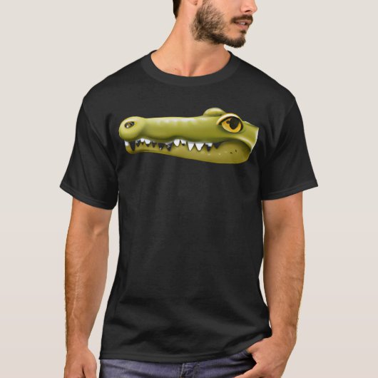 krokodillekop t-shirt (Voorkant)