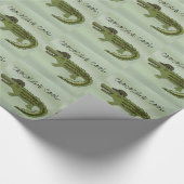 Krokodillen Cadeaupapier (Hoek)