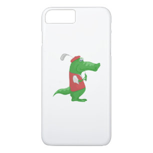 Krokodillen die golfgolf cartoons Case-Mate iPhone case